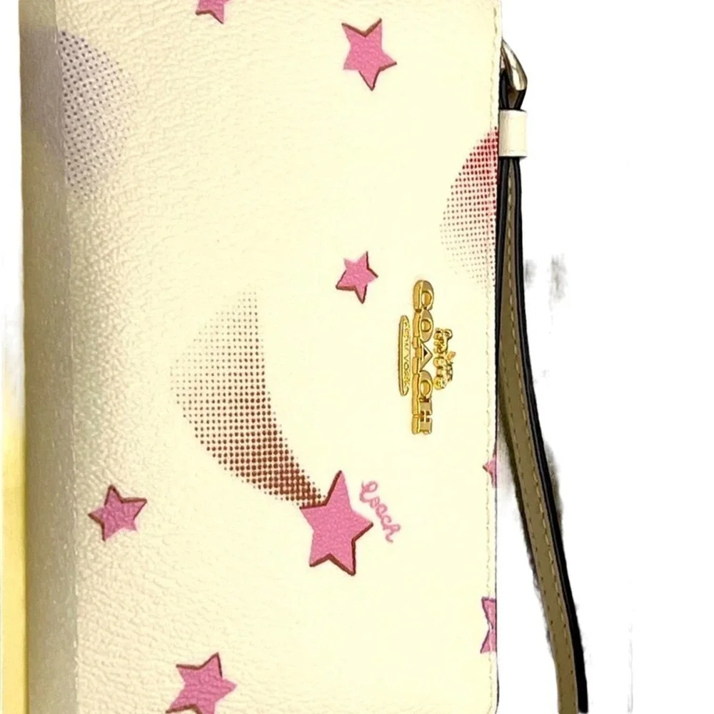 Coach Boxed Star Print Wristlet & Charms Gift Set – Holiday Ready – NWT - Picture 5 of 16